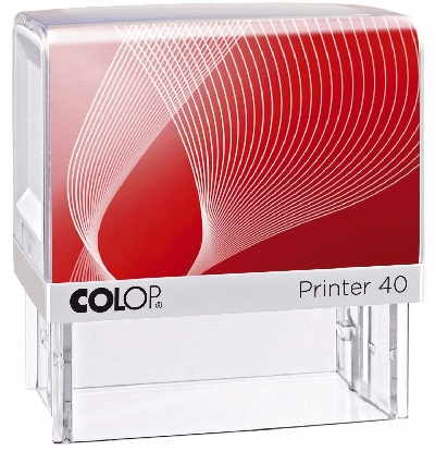 COLOP® Printer 40 mit Logo - für max. 6 Zeilen mit Logo, 73 x 59 mm