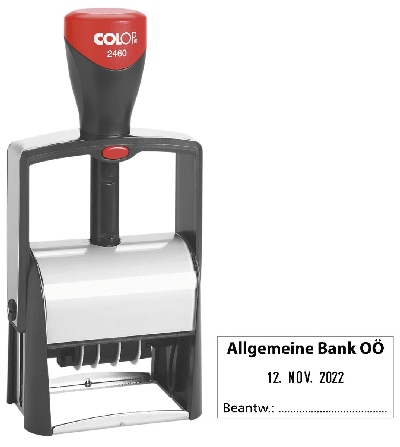 COLOP® Classic Line Dater - für max. 5 Zeilen, 27 x 58 mm