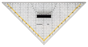 RUMOLD Geometriedreieck 32,5 cm 1084 Schneidekante