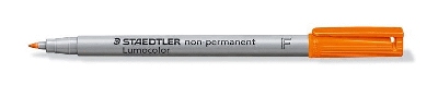 Staedtler® Feinschreiber Lumocolor® Universalstift non-permanent, F, orange