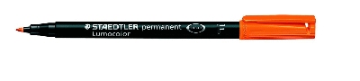 Staedtler® Feinschreiber Lumocolor® Universalstift permanent, F, orange