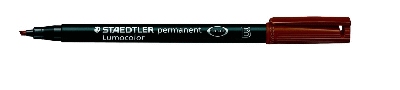 Staedtler® Feinschreiber Universalstift Lumocolor® permanent, B, braun