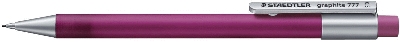 Staedtler® Druckbleistift graphite 777 - 0,5 mm, B, frosted magenta transparent