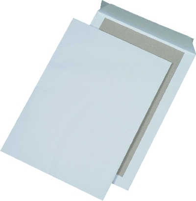 Elepa -rössler kuvert Papprückwandtaschen B4,ohne Fenster,120g/qm,weiß,125 Stück