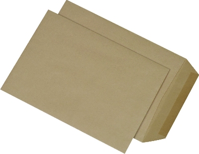 Elepa - rössler kuvert Versandtaschen B5 , ohne Fenster, gummiert, 90 g/qm, brau