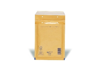 Arofol ® Luftpolstertaschen Nr. 3, 1950x7195 mm, goldgelb/braun, 1900 Stück