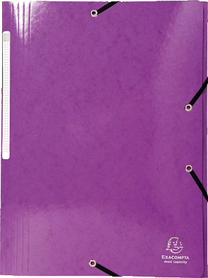 EXACOMPTA Eckspannmappe 55826E A4 violett