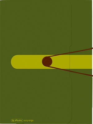 herlitz Gummizugmappe A4 grün