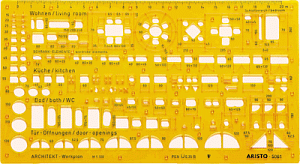 Aristo Schablone Werkplan