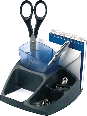 Maped Schreibtisch-Butler M575400 schwarz/blau