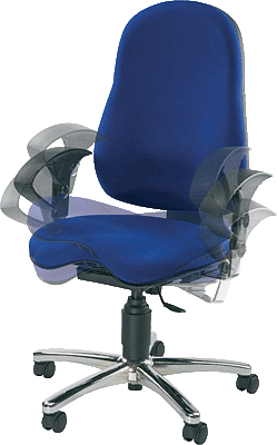 Topstar Drehstuhl Sitness SI59UG26 blau