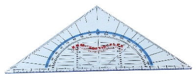 KUM Geometrie-Dreieck ohne Griff KUM SOFTIE®FLEX 160 mm