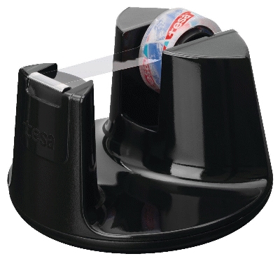 Tesa® Tischabroller EasyCut - Compact, schwarz