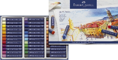 FaberCastell Creative Studio Ölpastellkreide 36 Farben sortiert im Kartonetui