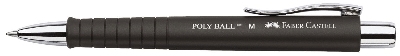 Faber-Castell Kugelschreiber Poly Ball - M, dokumentenecht, schwarz