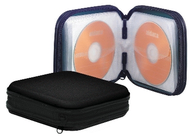 Q-Connect CD-Wallet - für 24 CDs/DVDs