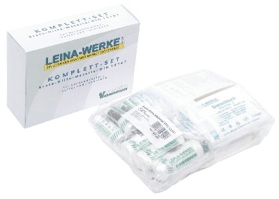 Leina-Werke 24021 Ersatzfüllung Erste-Hilfe-Set - 127-teilig, DIN 13169