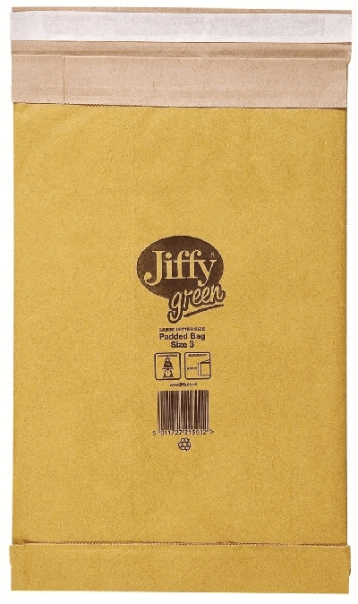 Jiffy 30001313 Papierpolstertasche Gr3 210x343 mm braun VE100