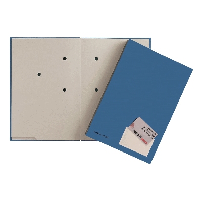 Pagna® Unterschriftsmappe Color - 20 Fächer, PP kaschiert, blau
