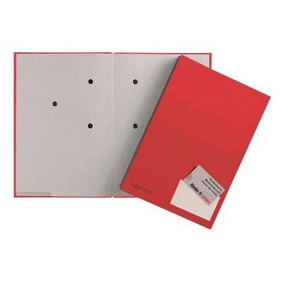 Pagna® Unterschriftsmappe Color - 20 Fächer, PP kaschiert, rot