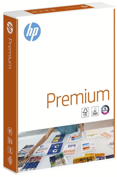 Hewlett Packard (HP) Premium Paper - A4, 80 g/qm, weiß, 500 Blatt