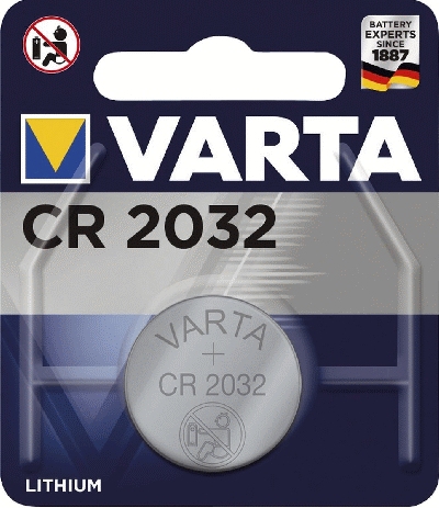 Varta Batterie Knopfzelle Lithium - CR 2032, 3 V