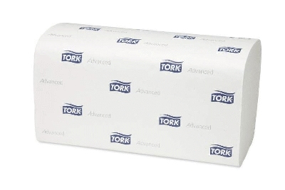 Tork® weiche Zickzack Handtücher - 2-lagig Tissue, hochweiß, mit Dekorprägung