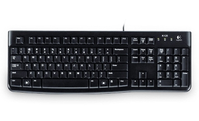 Logitech Keyboard K120 for Business - USB, schwarz