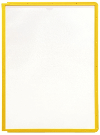 Durable Sichttafel SHERPA® PANEL A4, gelb
