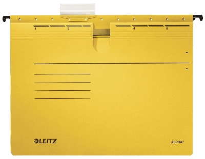 Leitz 1984-00-15 1984 Hängehefter ALPHA® - kfm. Heftung, gelb