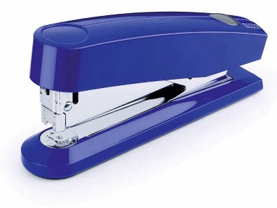 Novus® Heftgerät (Büro) B7 - automatic blau, 30 Blatt, 105 mm, blau