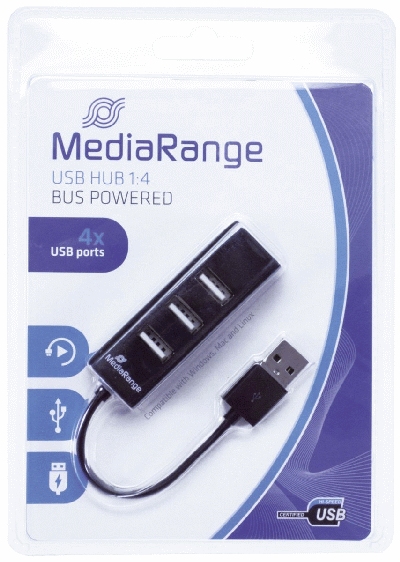 MediaRange USB 2.0 Hub 1:4