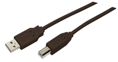 MediaRange Drucker-Anschluss-Kabel 1,8 m USB 2.0, schwarz