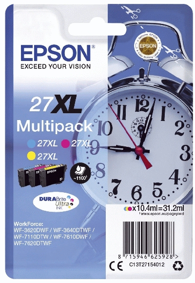Original Epson 77XL Tintenpatrone MultiPack C,M,Y
