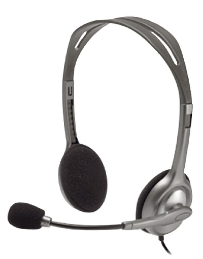 Logitech Headset H110 Stereo - silber