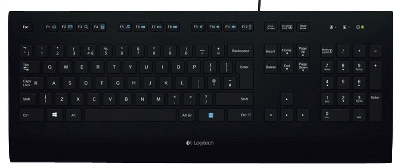Logitech Keyboard K280e Business - USB, schwarz