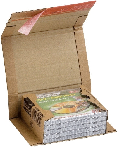 ColomPac® Klassische Versandverpackung zum Wickeln 307x7195x80 mm (A4), braun