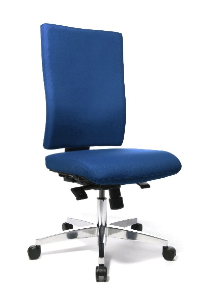 Topstar® Bürodrehstuhl Lightstar 20 ohne Armlehnen blau