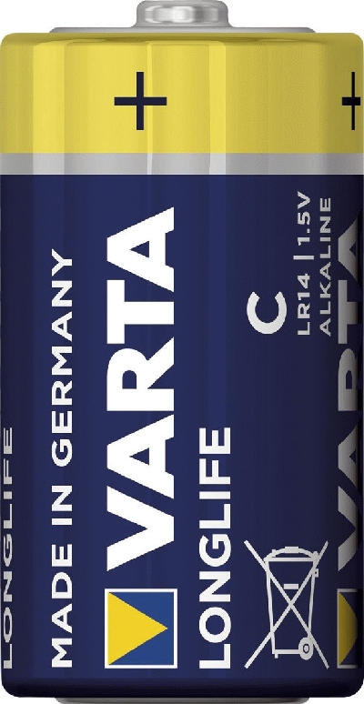 Varta Batterien LONGLIFE - Baby/LR14/C, 1,5 V