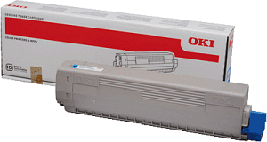 Oki Lasertoner cyan C822