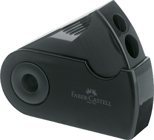 Faber-Castell Doppelspitzdose SLEEVE, schwarz