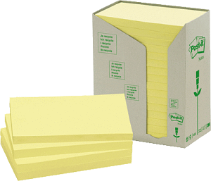 Post-it Haftnotiz Recycling