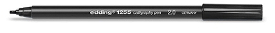 Edding 1255 Fasermaler calligraphy pen - 2,0 mm, schwarz