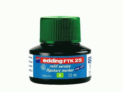 Edding FTK 25 - Nachfülltusche, 25 ml, grün