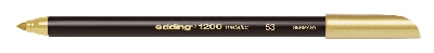 Edding 1200 Fasermaler metallic color pen - 1 - 3 mm, gold