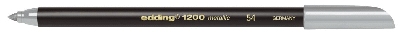 Edding 1200 Fasermaler metallic color pen - 1 - 3 mm, silber