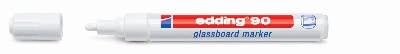 Edding Glasboard-Marker 90 - 7-3 mm, weiß