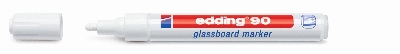 Edding Glasboard-Marker 90 - 2-3 mm, weiß