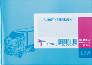 K&E Autofahrtenbuch A6 quer