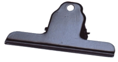 Alco 771S11 Briefklemmern -Metall lackiert,100 mm,Klemmvolumen 30 mm,schwarz,10 Stück